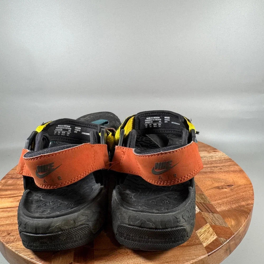 Nike‎ ACG Air Deschutz Dark Teal Green Black Mens Sandals DC9093-300 Size 13